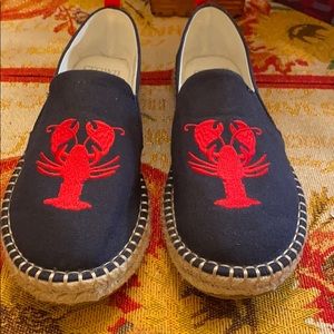 Preppy Palm Beach Crown & Ivy Lobster Flats
